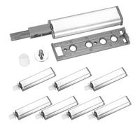 Apre a Pressione Porta, 8 Pezzi Apriporta Armadio, Ammortizzatore di Anta, Chiusura Magnetica per Mobili Cassetti, Scatto a Molla, Chiusura Magnetica Push Impulsi