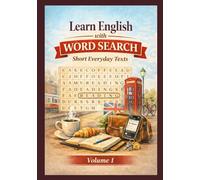 Aprenda Inglês com Caça-Palavras - Textos do Dia a Dia (Volume 1): Vocabulário essencial em inglês para iniciantes com jogos educativos