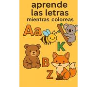 Aprende las letras mientras coloreas