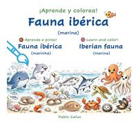 ¡Aprende y colorea! Fauna Ibérica (marina)