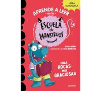 Imparare a leggere – Scuola Mostri 16: Rocce divertenti – MAIUSCOLO (5 anni)