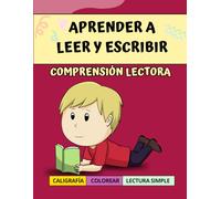 Aprender a Leer y Escribir. COMPRENSIÓN LECTORA: Aprender a leer español para niños. Cuentos cortos para niños. Cuaderno de caligrafía para niños. ... Libros en español para niños de 3-5 años.