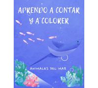 Aprendo a Contar y a Colorear: Animales del Mar