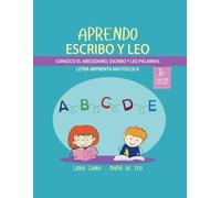 Aprendo, escribo y leo: Letra imprenta mayúscula - NUOVO