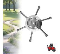 Apreoshop String Trimmer, Hellohobot - Steel Wire Grass Trimmer Head, Goredny-Trimmer-Head, 6 Inch Steel Wire Brush Cutter Trimmer Replacement Heads, Universal for Easy Lawn Maintenance (1pc)