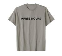 Apres Hours - Afterhours - Edizione parigina in bianco e nero Maglietta