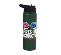 Apres Maestro di sci Prima lezione Divertente Sci Sci Stainless Steel Insulated Water Bottle