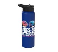 Apres Maestro di sci Prima lezione Divertente Sci Sci Stainless Steel Insulated Water Bottle