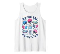 Apres Ski Party Club Sci Snowboard Divertimento Invernale Canotta