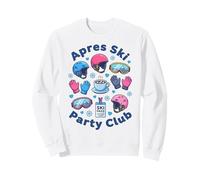 Apres Ski Party Club Sci Snowboard Divertimento Invernale Felpa