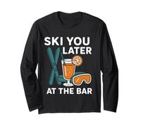 Après Ski Party Sci Sci più Tardi al Bar Sciatori Maglia a Manica