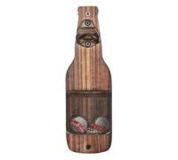 Apri a parete -Assemblato -Strumento da cucina vintage in legno, Spazio -Dishing Dispositivo | Apri di bottiglia decorativa per casa, bar, piano di lavoro, regalo di compleanno