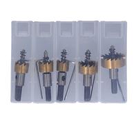 Apri ad alta velocità Professional Apri ad alta velocità Set Kit HSS Kit di trapano a taglio in metallo pesante per trapani elettrici Macchine per perforazione