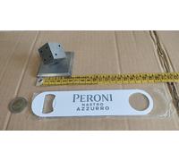 Apri Bottiglie Cavatappi in Metallo Pubblicitario Birra Peroni Nastro Azzurro