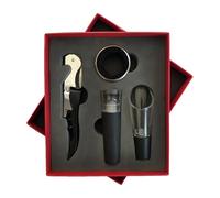 Apri Bottiglie per Vino Set Manuale Tappo Versatore e Areatore