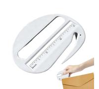 Apri Buste | Taglierina Portatile per Buste e per Lettere | Taglierina con e Lente di Ingrandimento | Per la Casa e l'Esterno e il Dormitorio e l'Ufficio e il Lavoro e lo Studio e la Scuola