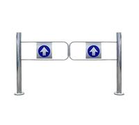 Apri cancello automatico per negozi, biblioteche, mercati, magazzini, sistema di controllo accessi a doppia porta per ingressi e uscite sicure