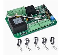 Apri cancello scorrevole Unità di controllo del motore AC Controller PCB Scheda elettronica per (PY600ac SL600 SL1500 PY800 Modello) (5 telecomandi)