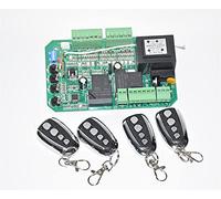 Apri cancello scorrevole Unità di controllo motore AC Controller PCB Scheda elettronica con modalità pedonale Soft Start (Kit 2)