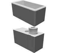 Apri Capsule per Tassimo Caffè Kit Riciclo Cialde V2 Stampato 3D Utensile