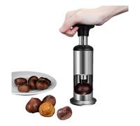 Apri-castagne in acciaio inox pressato e ispessito per sbucciare e tagliare castagne crude (1 pezzo)