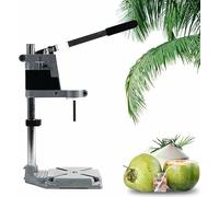 apri cocco, Apricocco verticale, apricocco manuale con base in metallo spesso acciaio inossidabile, utensile da cucina for noci di cocco tenere