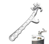 Apri Coperchio - Strumento Per Rimuovere Secchio Da 160 G | Lo Strumento Durevole Per Lattina In Metallo Presenta Un Design Multifunzione Con Impugnatura Liscia: Chiave Per Coperchio A Barile In Lega