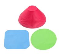 Apri del barattolo di gomma - strumento da cucina anti -slip, pinza a bottiglia multipla | 5,04*5,04*0,04 pollici Easy Twist Lid Remover, apri del barattolo in silicone durevole, apri del barattolo no
