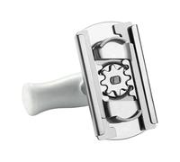 Apri del barattolo - Rimozione del coperchio in acciaio inossidabile manuale 4.33x3.15 pollici per una semplice presa, torsione senza sforzo con manico non slip, strumento di apertura della bottiglia