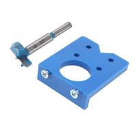 Apri della cerniera Apri Blue Accuratezza Accuratezza Localizzatore Gui di perforazione Strumenti di lavorazione del legno impostati 35 mm