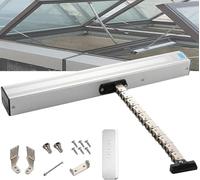 Apri della Finestra elettrica, attuatore a Catena con Telecomando e sensore di Pioggia, Design Silenzioso a Doppio Strato, Coppia di per Il lucernario e Le Prese d'Aria del Tetto(700mm)