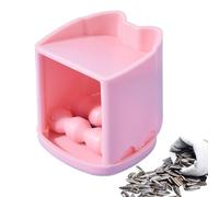Apri di Sheller Seed - Strumento di apri del dado portatile per piccoli dadi | Cracker di gusci addominali per semi di girasole | Cracker di noci rosa compatta per cucina, spuntini e preparazione di c