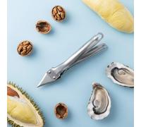Apri Durian Acciaio Inossidabile Pinza Apri Ostriche Multiuso per Ristorante