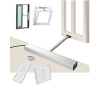 Apri Finestra Elettrico a Catena, Motore Spingi Finestra Automatico Smart con Interruttore e Telecomando, Attuatore Lineare per Finestre Sospese Lucernario Ventilazione sul Tetto (Colore : 24V Motor+