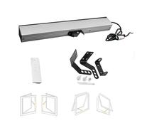 Apri-finestre automatici, Attuatore for apertura finestra a catena singola 24V con telecomando. Corsa 300-1000 mm(220v+rain Sensor,Stroke 700mm)