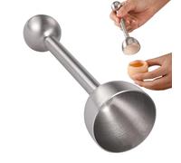 Apri guscio d', Topper per rompere le uova in acciaio inossidabile, Taglia-guscio, Apri anche per rompere le uova, Topper per uova sode, Apri-cracker per uova sode e dure