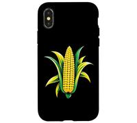 Apri il mais di pannocchia sul fan della fattoria della pannocchia amante dell'agricoltore della pannocchia Custodia per iPhone X/XS