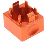 Apri interruttore meccanico per tastiera, compatibile con switch Cherry e Gateron, in ABS e struttura in metallo, per una rimozione e installazione efficienti degli interruttori (arancione)