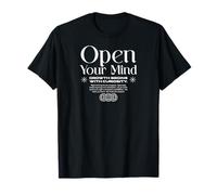 Apri la Tua Mente - Urban Typography Streetwear Maglietta