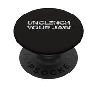 Apri la tua terapia di recupero della mascella Consapevolezza della salute mentale PopSockets PopGrip Adesivo