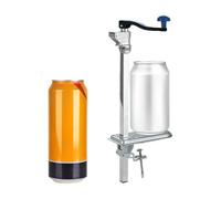 Apri lattine industriale pesante, apri del banco manuale con base in acciaio e altezza regolabile per di grandi dimensioni, uso commercialeApri lattine industriale pesante, apri del banco manuale con