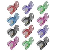 Apri Lattine per Bevande - 12 Pezzi Colorati Solleva Anelli | Protezione Mani Multiuso Strumento Antigoccia Per Aprire Bottiglie Con Anello Di Strappo Per Casa Attività All Aperto