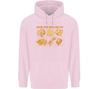 Apri Le Tue Ali E Friggi Divertente Pollo BBQ Felpa Per Bambini