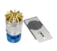 Apri-Orologio di a Leva Vetro Apriscatole Piatto Vetro Orologio Blu, Blu
