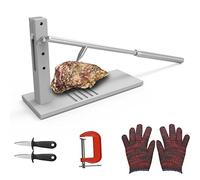Apri ostriche professionale, Coltello Portatile per Sgusciare Ostriche,Facile da Usare, Macchina per Aprire Ostriche per Uso Domestico, Inclusi Due Coltelli per Sgusciare Ostriche, Guanto e G-Clip