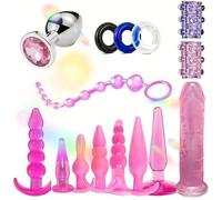 Apri parziale modellante per fianchi multifunzionale 15 pezzi, confezione regalo combinata di aste morbide elegante e compatt Y12 (Rosa)