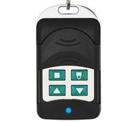 Apri Porta Del Garage - Clonazione Da 433MHz | FOB Del Cancello Elettrico DC 12V, 4 Legami Wireless Remote Control Keys, Porta Trasmettitore Portatile Per Portafoglio Portafoglio Garage