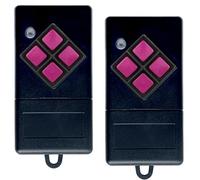 Apri porta del garage trasmettitore manuale compatibile per Dickert MAHS433-01, MAHS433-04, S10-433A1L00, S5-433A2L00, compatibile con Dickert 433,92MHz Dip Switch 2 pezzi