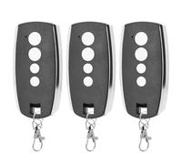 Apri porta garage 433,92 MHz Hansender, 3 pezzi porta garage telecomando duplicato, compatibile con telecomando King Gates Stylo 4K, 4 canali