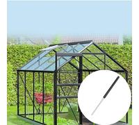 Apri serra ad alta efficienza energetica con tecnologia solare e facile installa